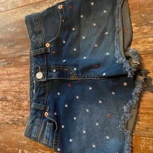 Jean shorts